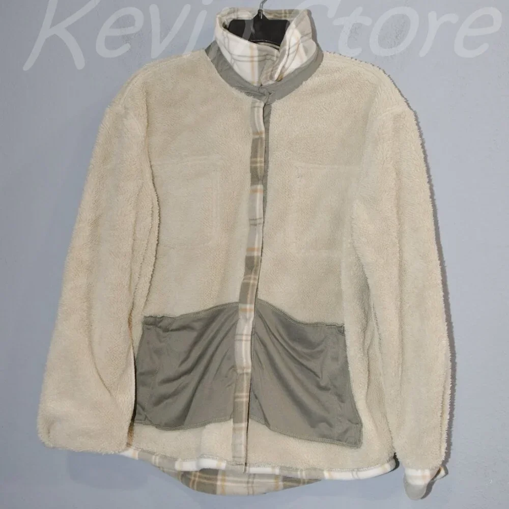 SAGE‎ Women's Plush Shirt Jacket